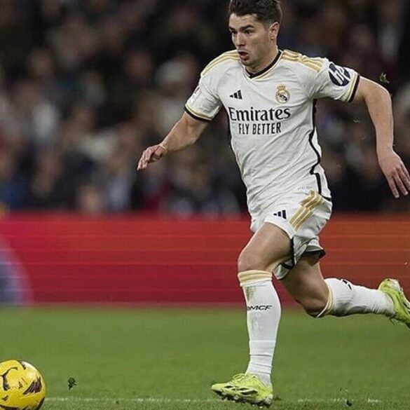 Brahim Diaz, international marocain et joueur du Real Madrid.