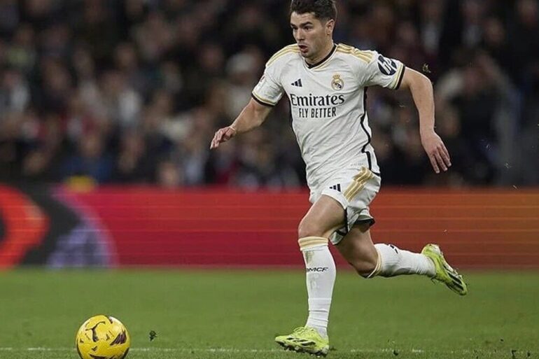 Brahim Diaz, international marocain et joueur du Real Madrid.