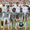 Équipe d’Algérie avant un match international