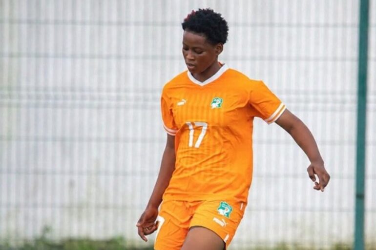 Bimanta Yabré sous le maillot de la Côte d’Ivoire