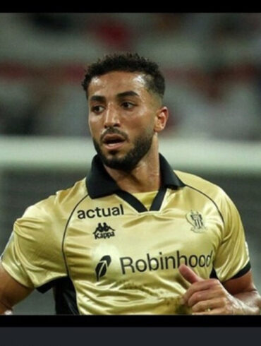 Mohamed Abdelmonem sous les couleurs de l’OGC Nice.