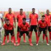 Équipe du Mozambique U20 avant un match