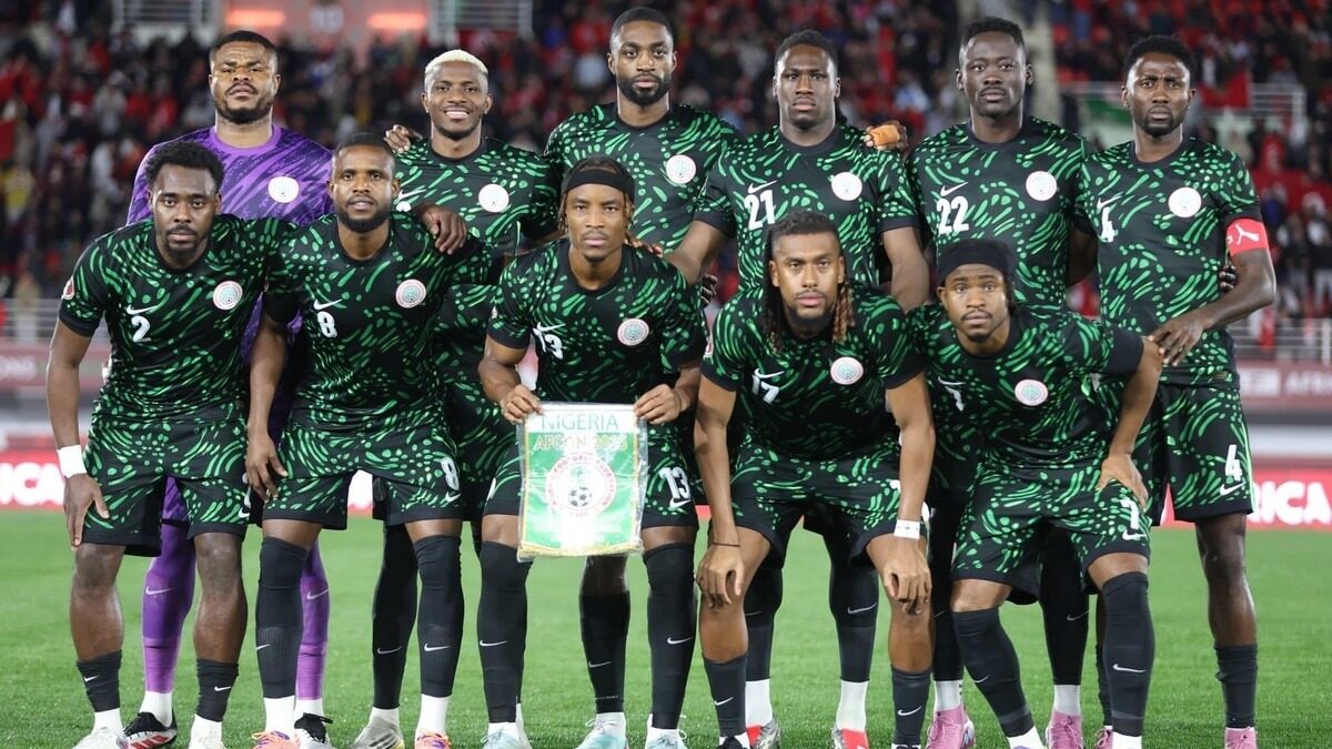 Sélection du Nigeria avant un match international