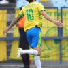 Nuno Santos a inscrit les deux buts de Sundowns contre Al Ahli.