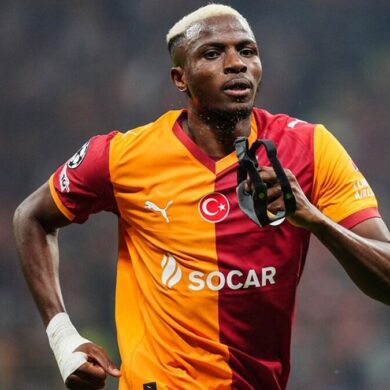 Victor Osimhen avec Galatasaray