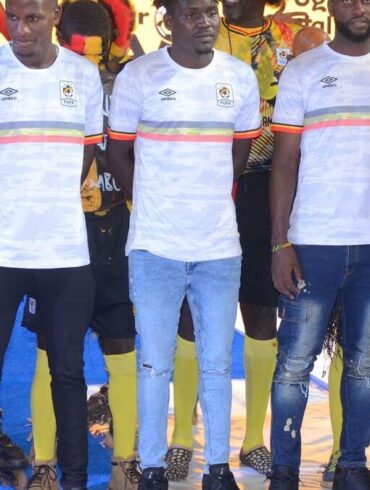 Des joueurs de l’équipe nationale de l’Ouganda