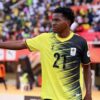 Un joueur de la sélection ougandaise lors d’un match international.