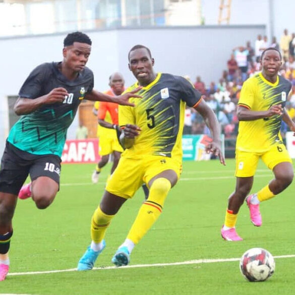 Les Hippos de l’Ouganda U20 en action lors d’une compétition CECAFA. L’équipe a terminé sa phase de groupes avec trois victoires.