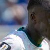 Pape Gueye sous le maillot des Lions du Sénégal.