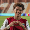 Lorenzo Hoareau avec une sélection seychelloise de jeunes. L’attaquant a inscrit un triplé lors du succès 4-3 contre Maurice.
