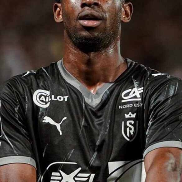 Yaya Kader Fofana sous le maillot du Stade de Reims