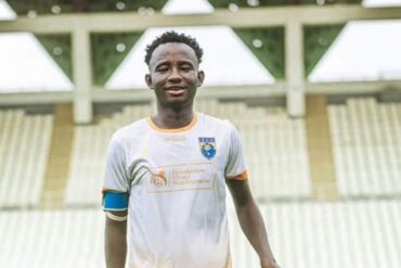 Abdoulaye Djiré sous les couleurs du Racing Club d’Abidjan