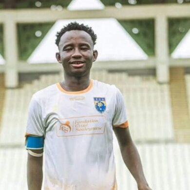 Abdoulaye Djiré sous les couleurs du Racing Club d’Abidjan