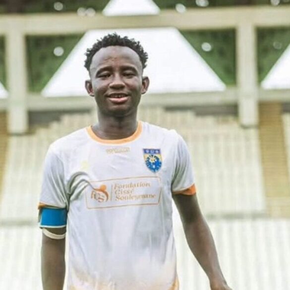 Abdoulaye Djiré sous les couleurs du Racing Club d’Abidjan