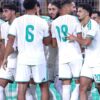 Les joueurs de l'Algérie pendant les qualifications de la CAN 2027
