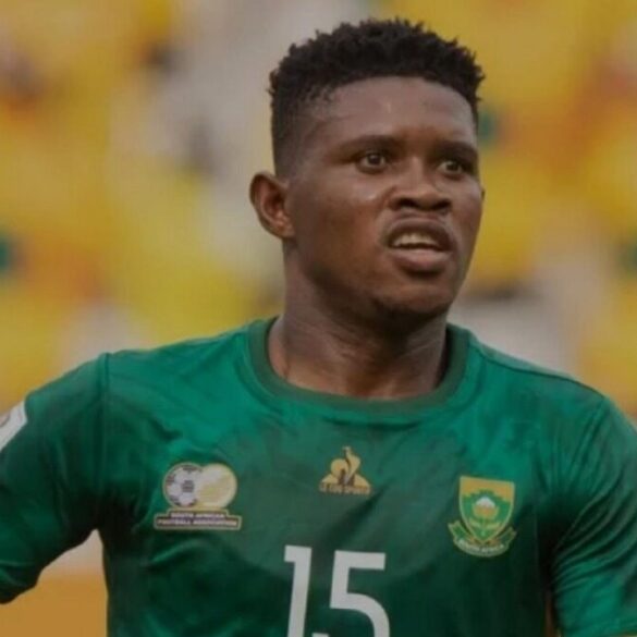 Bathusi Aubaas avec l’équipe d’Afrique du Sud