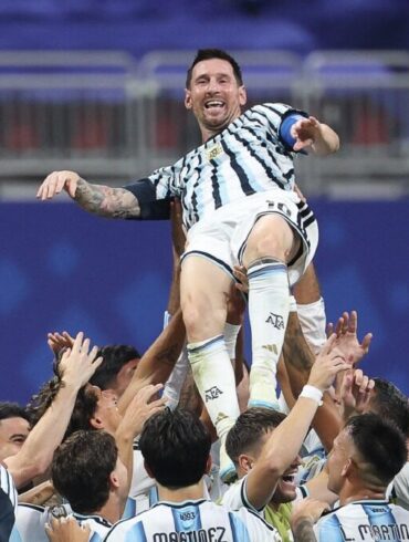 Lionel Messi avec l’équipe nationale d’Argentine