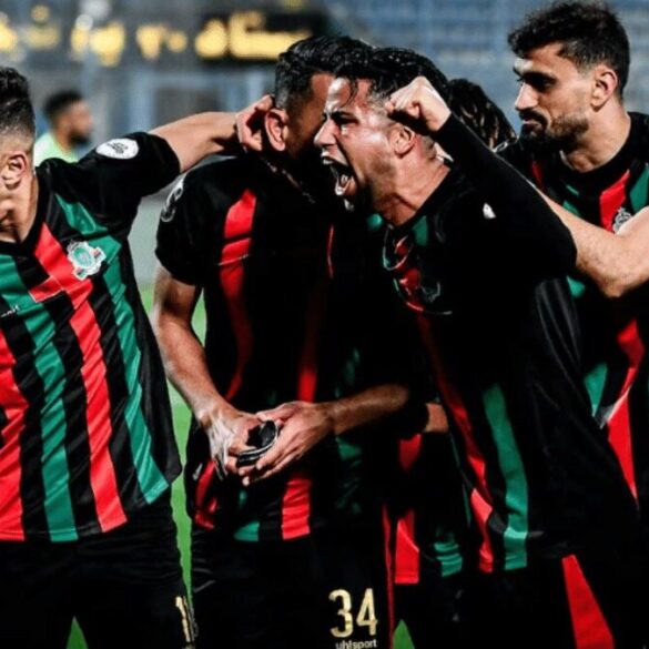 Les joueurs de l’AS FAR lors d’un match récent