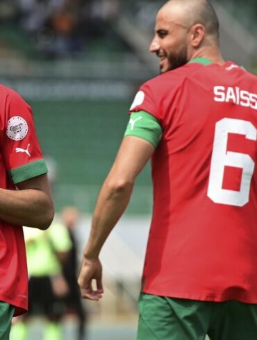 Des joueurs du Maroc réunis lors d'une rencontre internationale