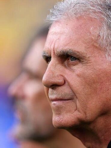 Carlos Queiroz lorsqu’il dirigeait le Ghana