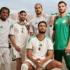 Joueurs de la sélection nationale algérienne, photographie d’archive ; non USM Alger–Panthers FC