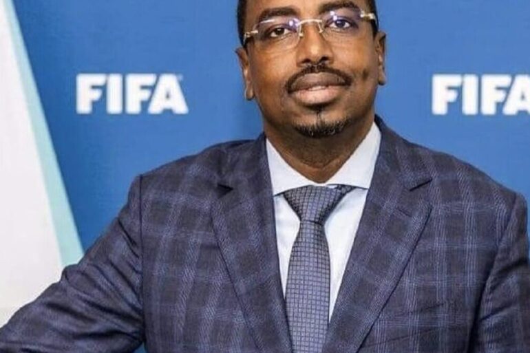 Souleiman Waberi, président de la Fédération djiboutienne de football