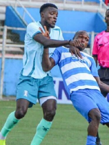 Joueurs d’Enyimba lors du match contre Shooting Stars