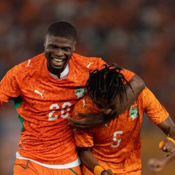 Joueurs de la Côte d’Ivoire lors des qualifications de la CAN 2027
