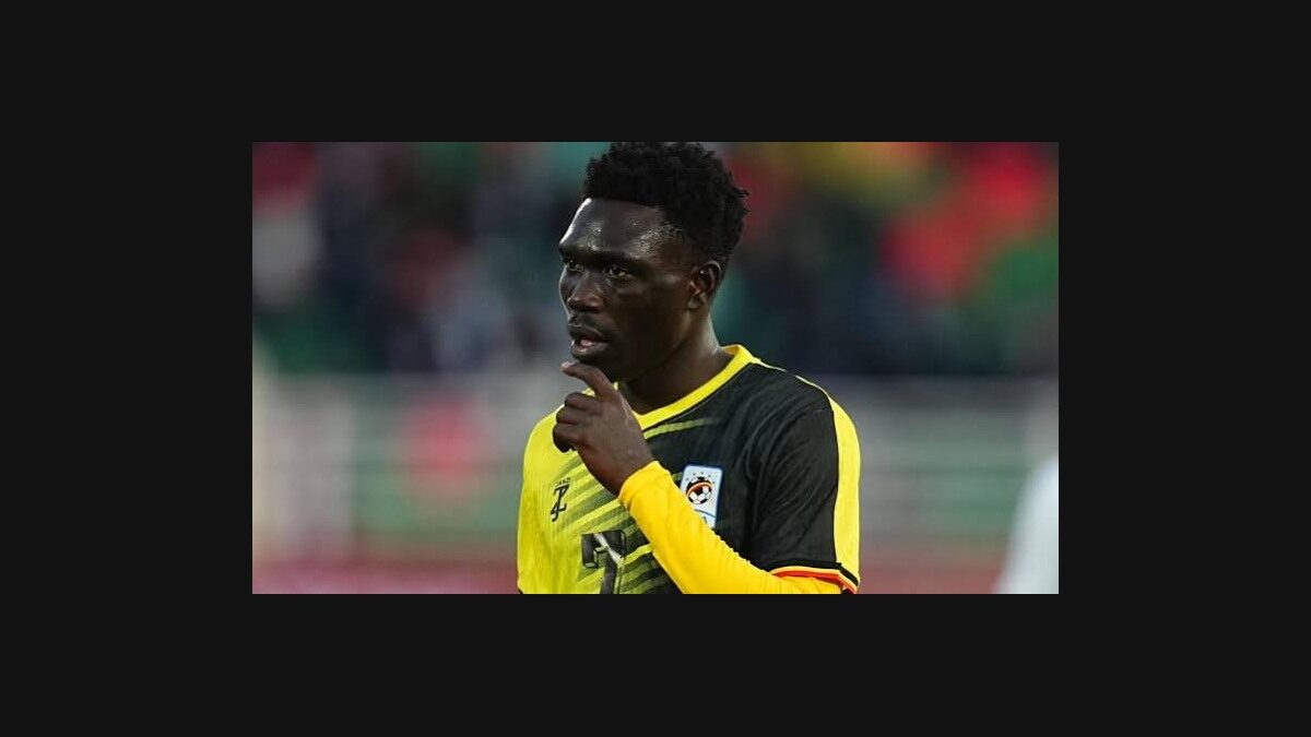 Rogers Mato sous le maillot de la sélection ougandaise