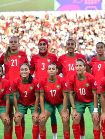 Les Lionnes de l’Atlas lors d’un rassemblement de la sélection marocaine féminine