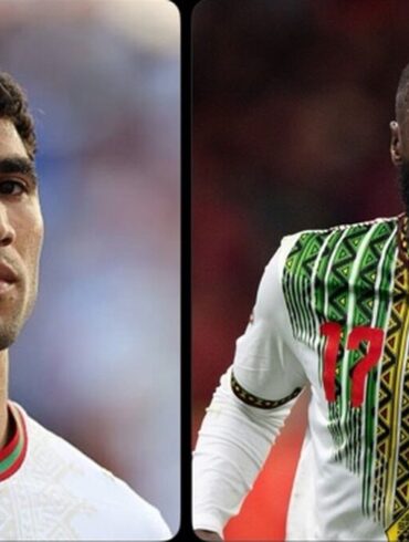Joueurs du Maroc et du Mali