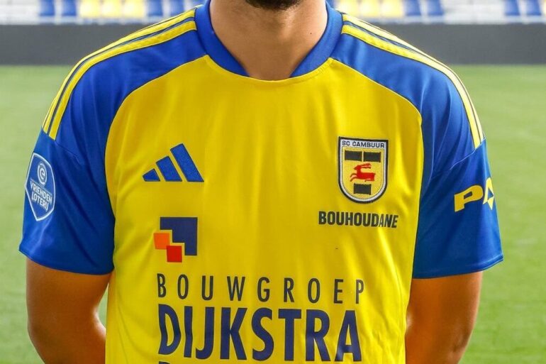 Sami Bouhoudan sous les couleurs du SC Cambuur