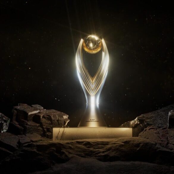 Le trophée de la Ligue des champions de la CAF