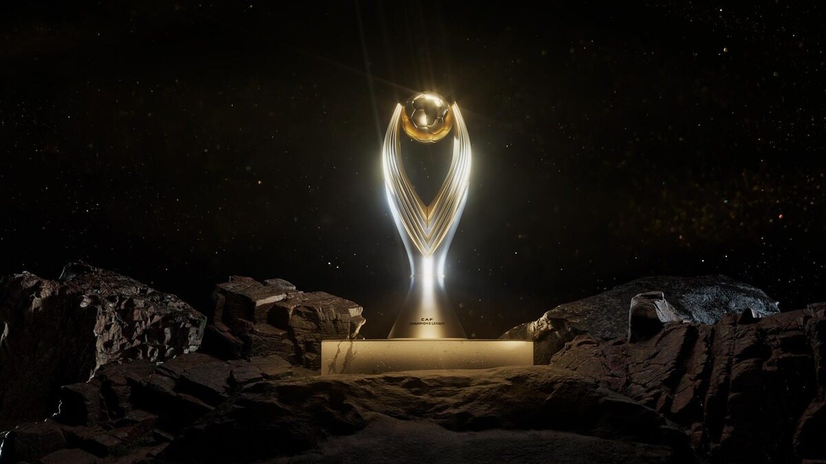 Le trophée de la Ligue des champions de la CAF