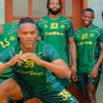 Des joueurs de Young Africans à l’entraînement