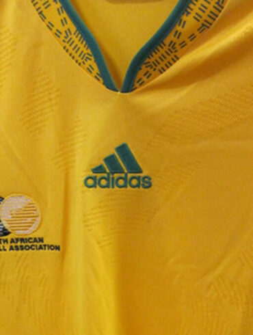 Maillot historique jaune de la sélection nationale sud-africaine