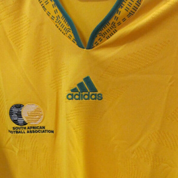 Maillot historique jaune de la sélection nationale sud-africaine