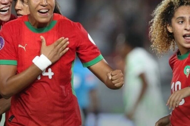 Joueuses de l’équipe nationale féminine du Maroc