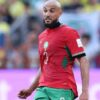 Noussair Mazraoui avec les Lions de l’Atlas du Maroc