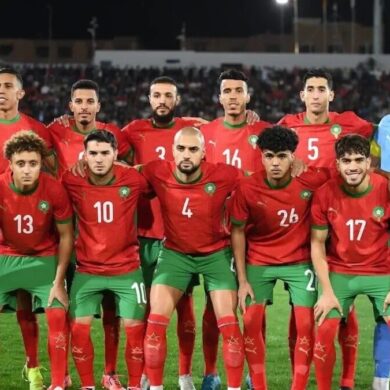 Sélection du Maroc regroupée avant un match international