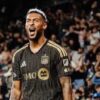 Denis Bouanga sous le maillot du Los Angeles FC