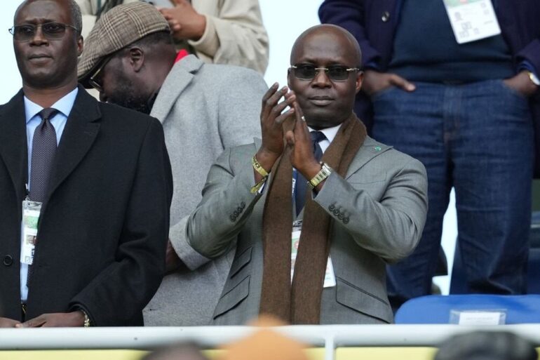 Abdoulaye Fall, président de la Fédération sénégalaise de football