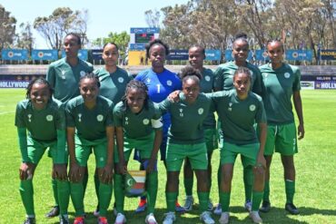 L’équipe nationale féminine des Comores lors de la COSAFA Women’s Cup 2024
