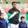 Des joueurs des Super Eagles du Nigeria avant une rencontre internationale en 2026