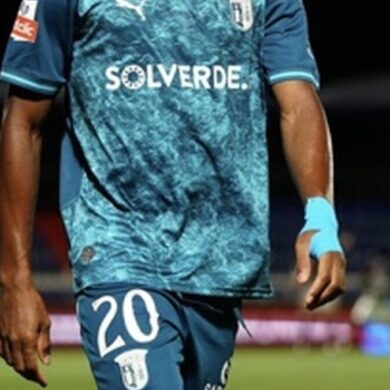 Mario Dorgeles sous le maillot du SC Braga