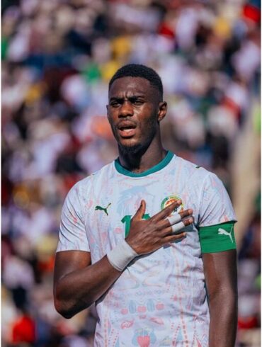 Moussa Niakhaté avec le Sénégal