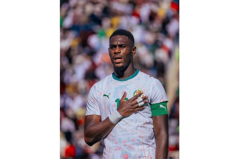 Moussa Niakhaté avec le Sénégal