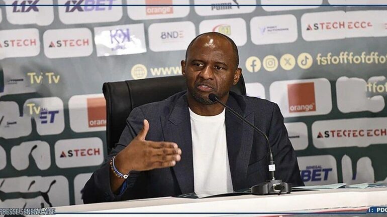 Sénégal : Patrick Vieira veut des Lions offensifs et agressifs
