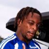 Martial Godo à son retour à l’entraînement avec le RC Strasbourg