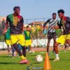 Les jeunes joueurs maliens au travail avant le tournoi UFOA-A U20